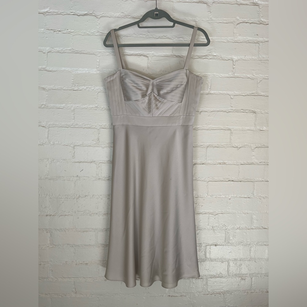 Calvin Klein Satin Slip Dress Size 8 New Midi